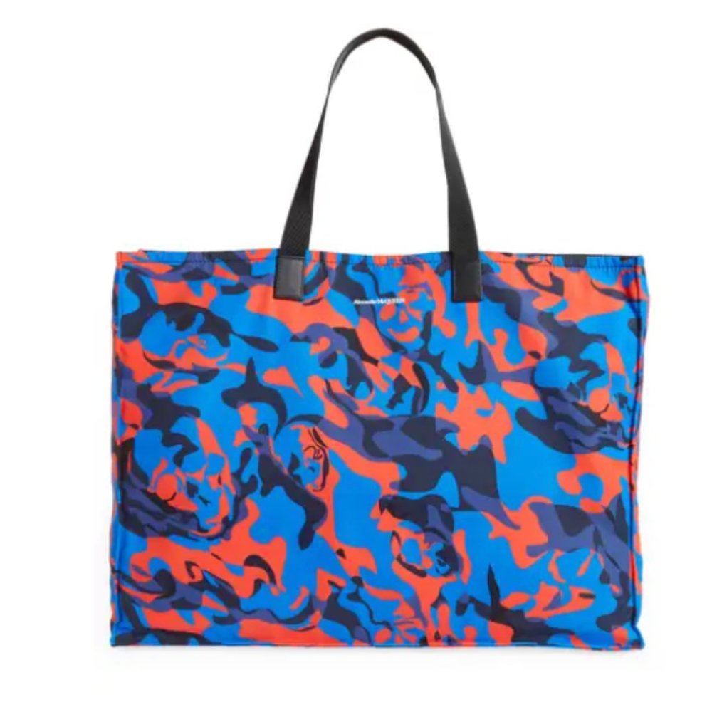 ALEXANDER MCQUEEN Extra Large Camo Tote